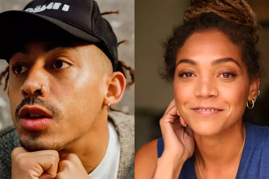 Jordan Stephens and Miquita Oliver