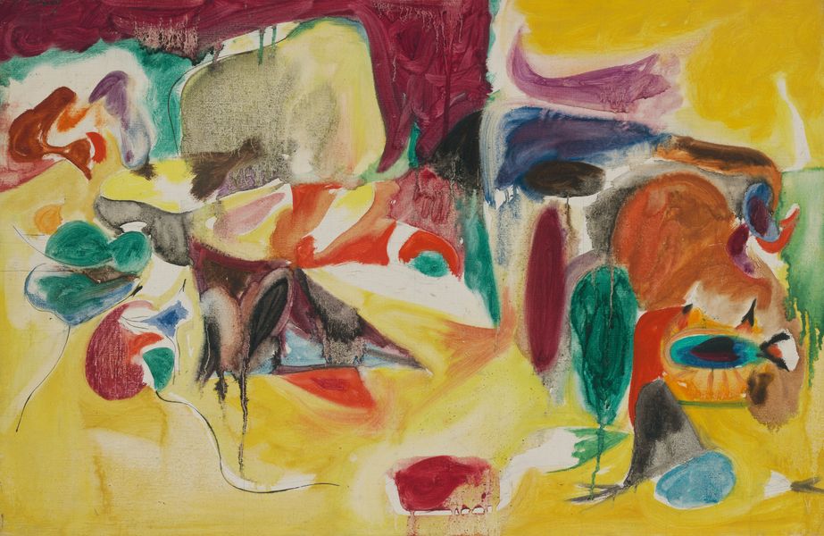 An abstract painting