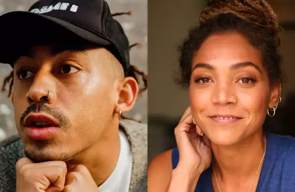 Jordan Stephens and Miquita Oliver