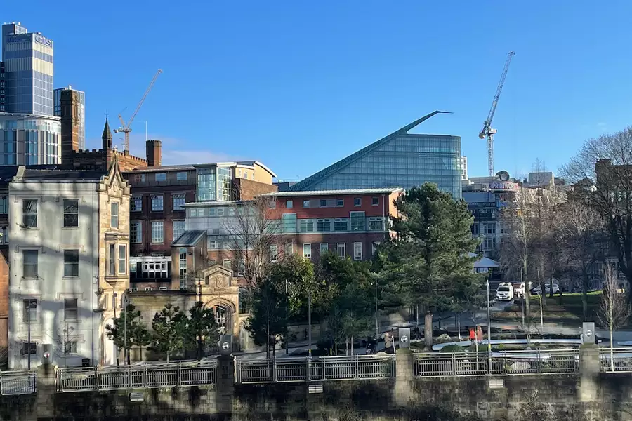 Photograph of Manchester's skyline