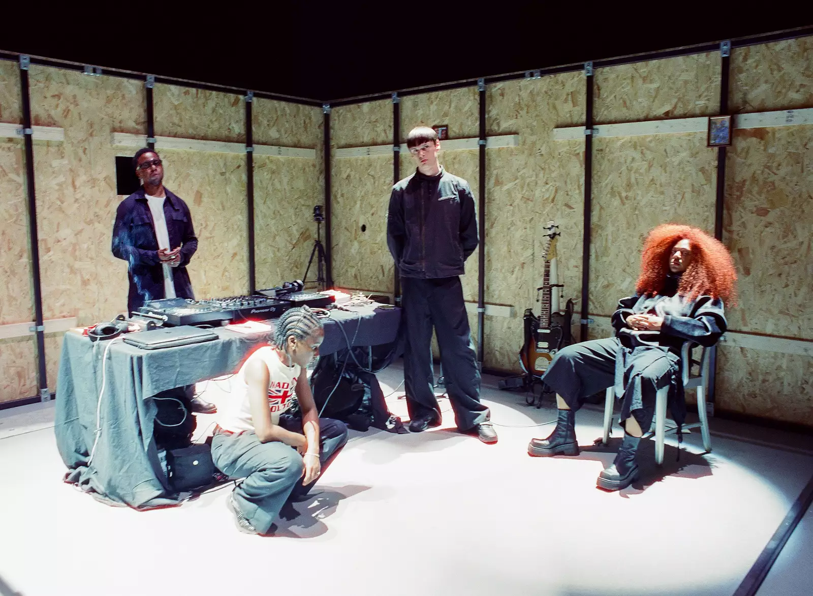 54: Manchester inside their installation