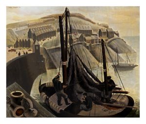 Image of A Brixham trawler, Devonshire