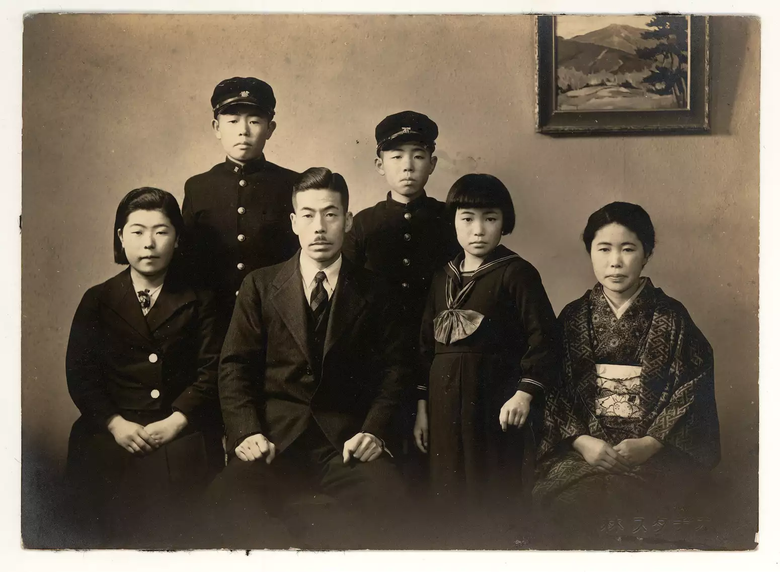 Yayoi Kusama's family portrait