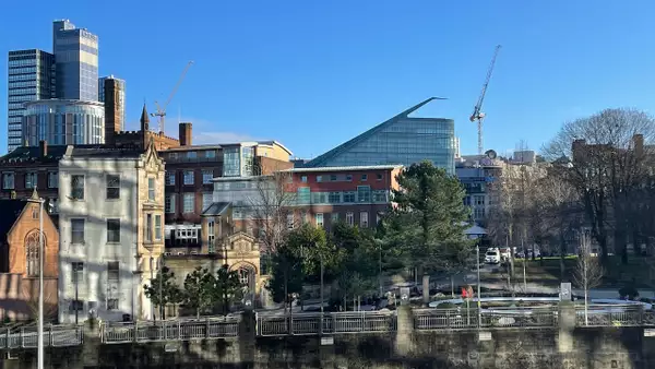 Photograph of Manchester's skyline