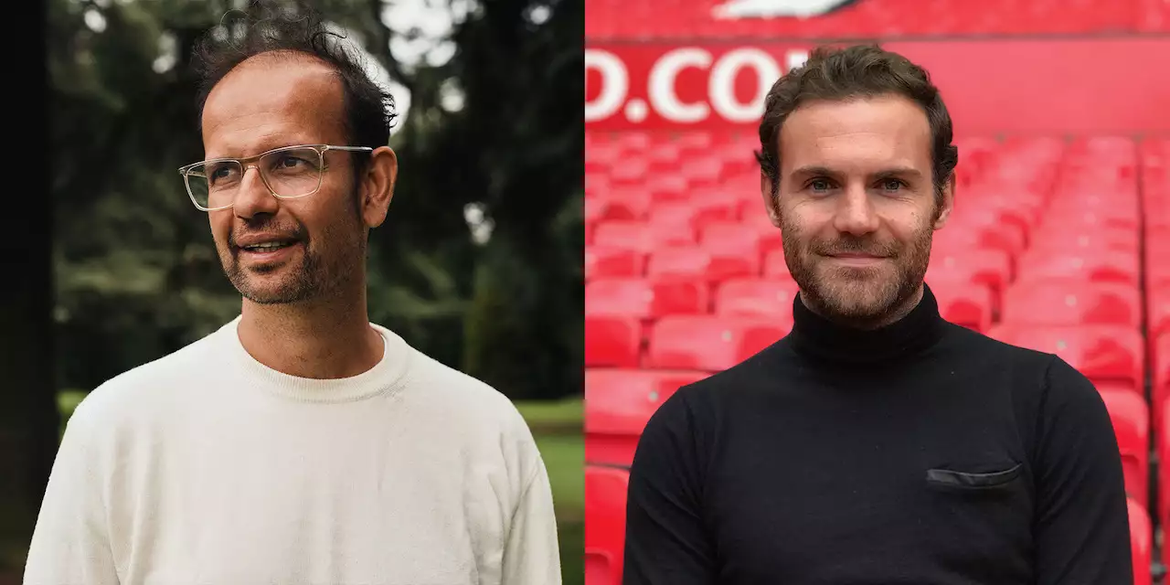 Photographs of Tino Sehgal and Juan Mata