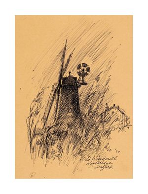 Image of Old windmill, Woodbridge, Suffolk