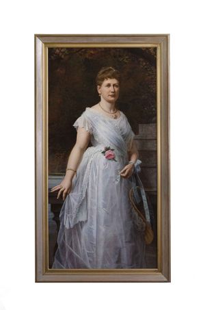 Image of Portrait of Mrs Agnes Rasp