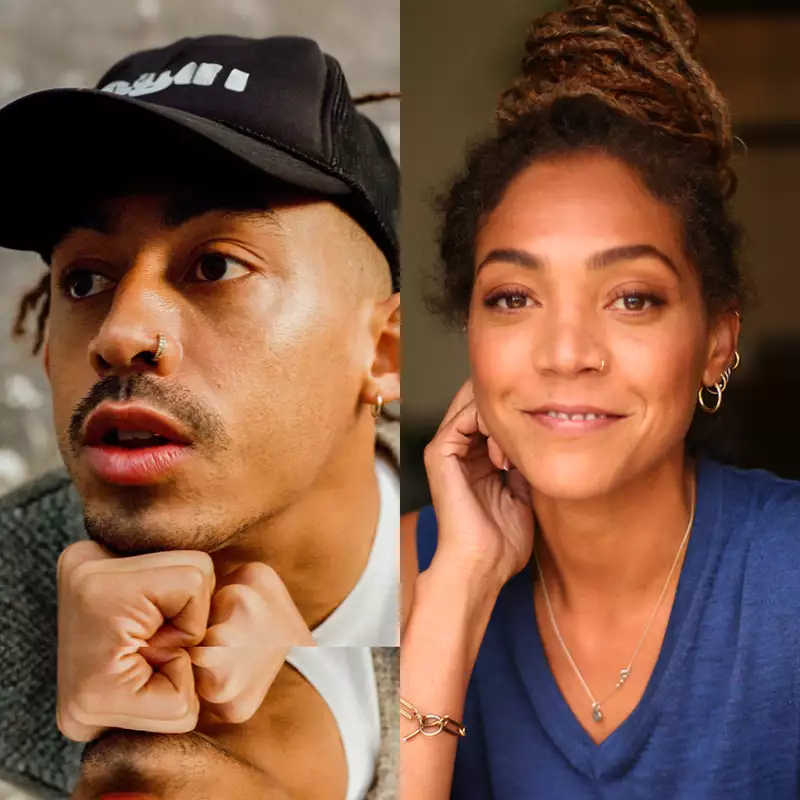 Jordan Stephens and Miquita Oliver