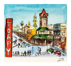 Image of Untitled Broken Hill street scene