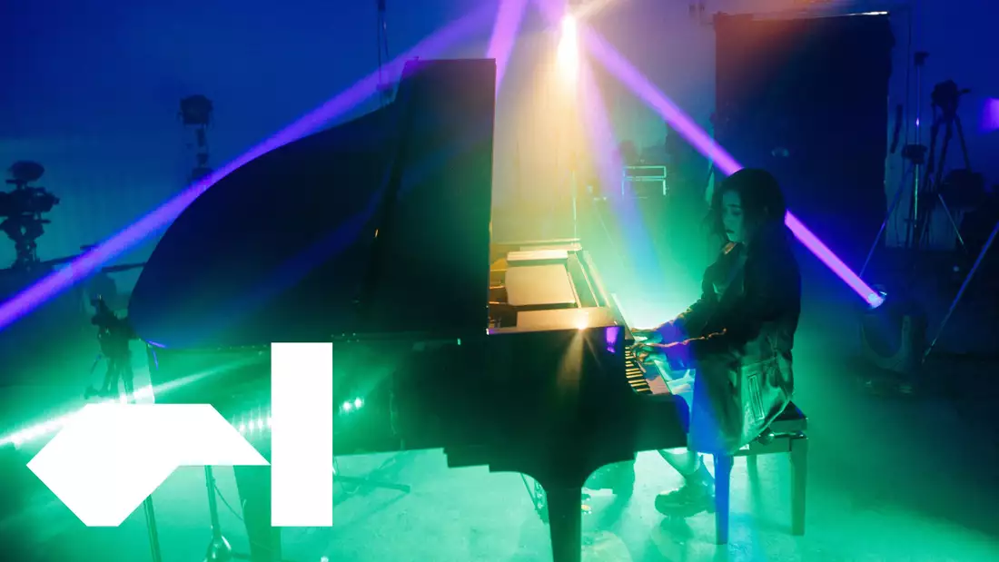 Edane NG playing the piano