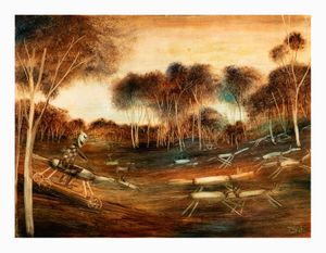 Image of Hunting clockwork dingoes