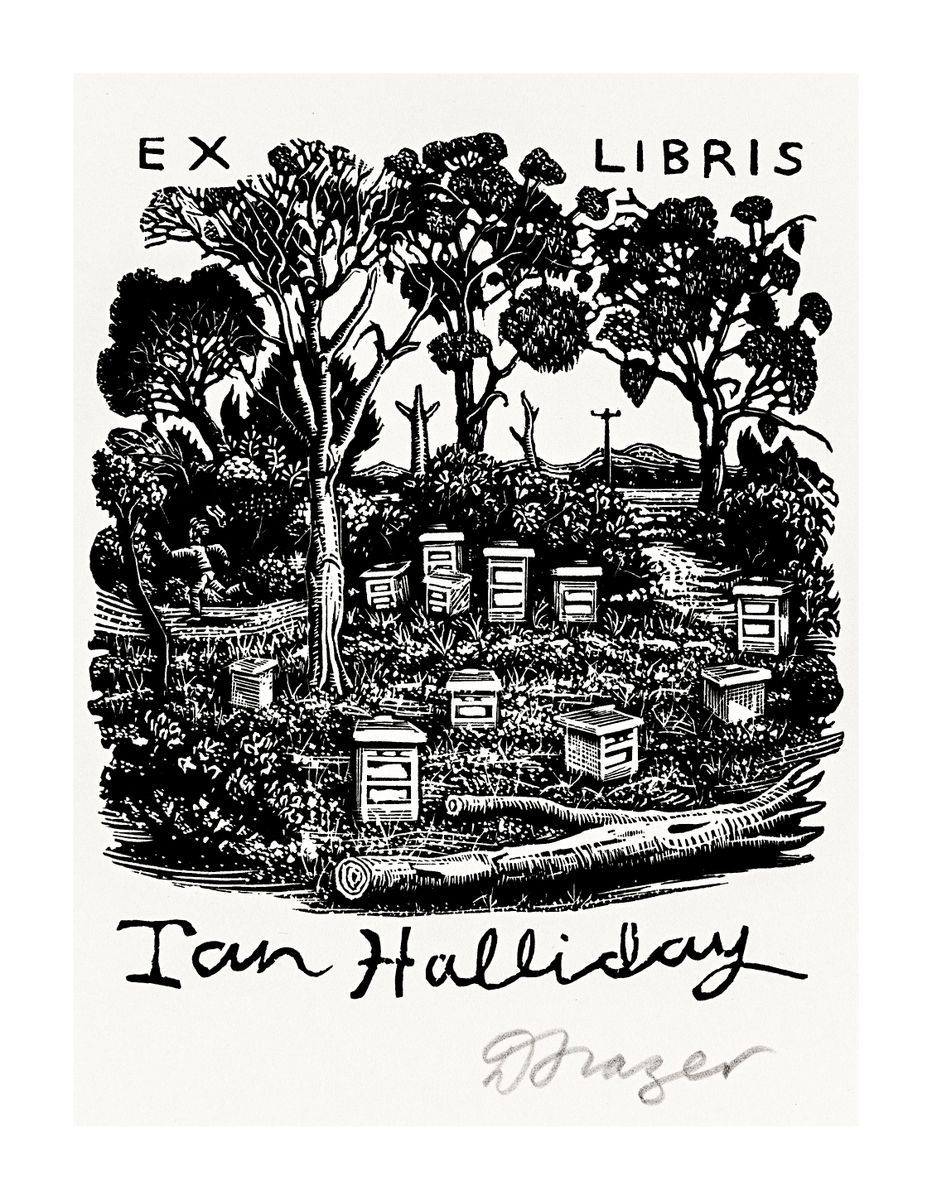 Image of Ex Libris Ian Halliday